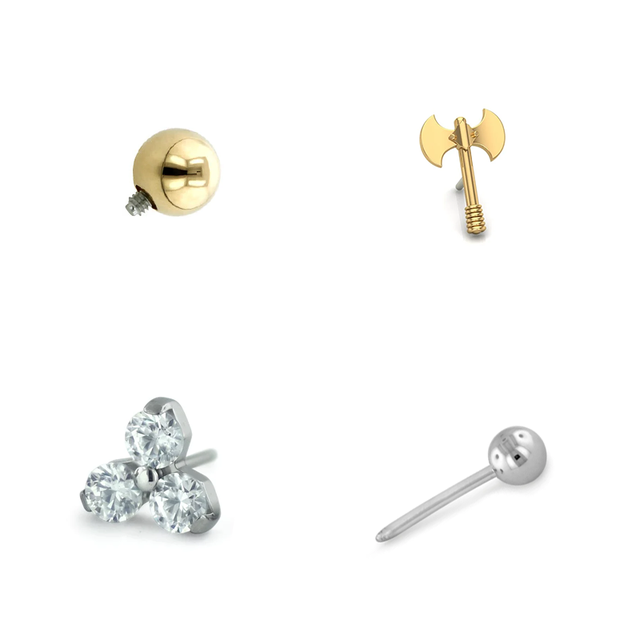 All Ends (Studs) | Fundamental Body Piercing Chicago